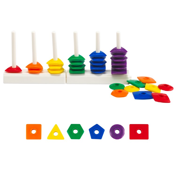 GeoFun Sorting Abacus Beads
