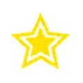 Self-Inking Stamper Gold Star
