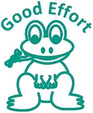 Self Inking Stamper Good Effort