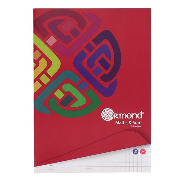 A4 Maths 7mm Square Copy