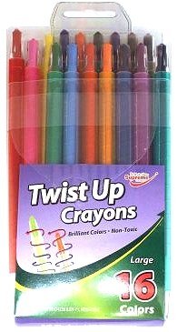 Supreme Twistable Crayons (Pack 16)