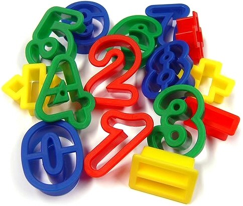Number & Symbol Cutters (Pack 15)