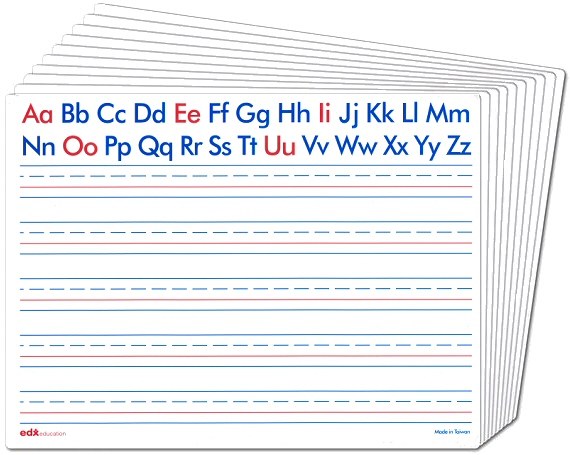 A4 Handwriting Whiteboards (Pack 30)