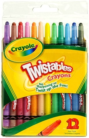 Crayola Twistable Crayons (Pack 12)