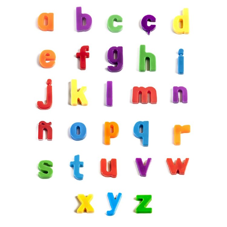 Magnetic Lowercase Letters 32mm (154 pieces)