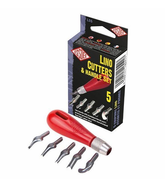 Lino Handle & 5 Cutters