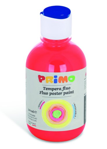 Fluorescent Red Poster Paint - 300ml