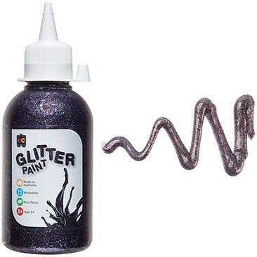 Assorted Glitter Paint 250ml