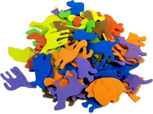 Foam Animals (Pack 100)