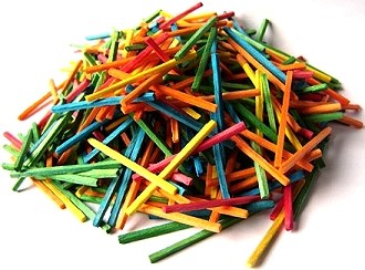 Coloured Match Sticks (Pack 1000)