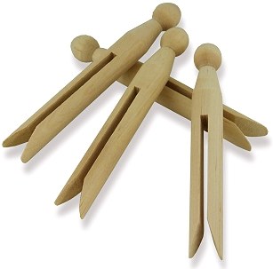 Dolly Pegs (Pack 24)