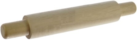 Wooden Rolling Pin 8.25" L x 4" D