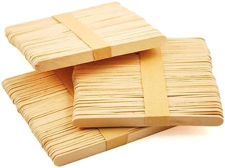 Standard Ice Pop Sticks 10 x 115mm (Pack 1000)