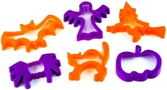 Halloween Clay & Dough Cutters (Pack 6)