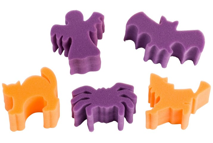 Sponge Painting Halloween (Pack 5)