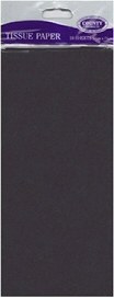 Black Tissue Paper 50cm x 75cm (10 sheets)
