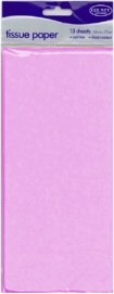 Pink Tissue Paper 50cm x 75cm (10 sheets)