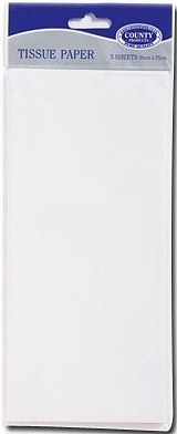 White Tissue Paper 50cm x 75cm (10 sheets)