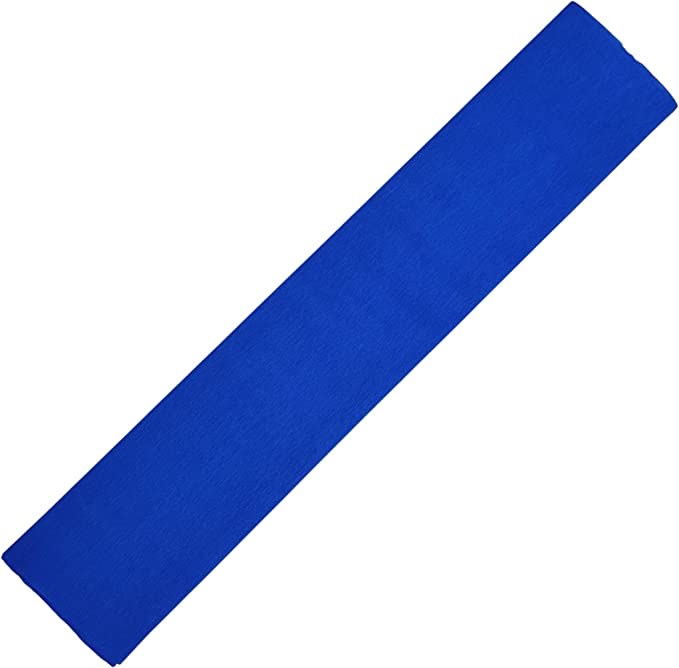 Blue Crepe Paper 2.5M x .5M