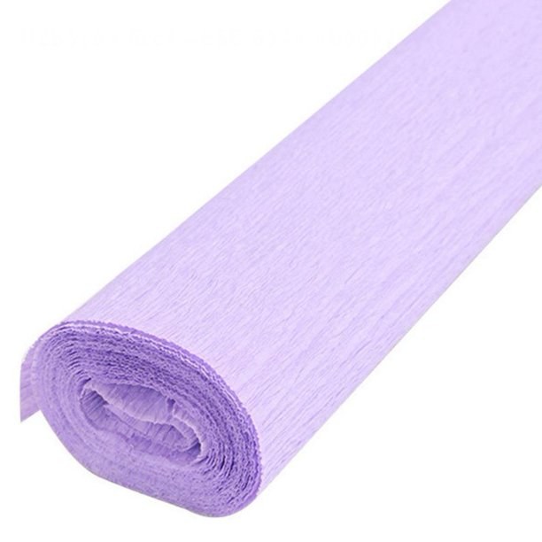 Lilac (Light Purple) Crepe Paper 2.5M x .5M