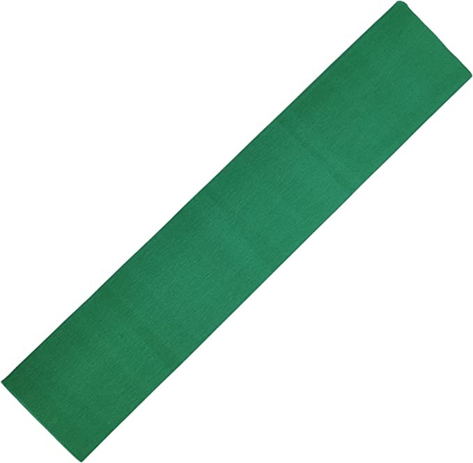 Green Crepe Paper 2.5M x .5M