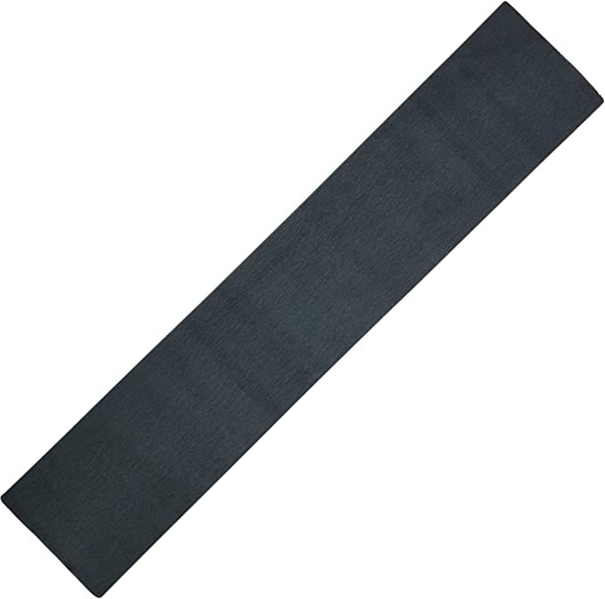 Black Crepe Paper 2.5M x .5M