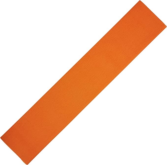 Orange Crepe Paper 2.5M x .5M