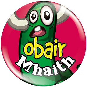 Reward Button Pin Badges 25mm "Obair Maith" (Pack 20)