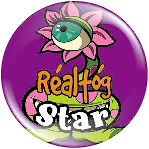 Reward Button Pin Badges 25mm "Realtog/Star" (Pack 20)