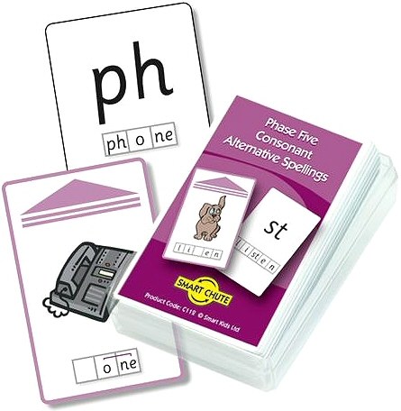 Letters & Sounds Chute Cards Phase 5