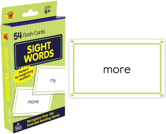 Sight Words Flash Cards (Carson Dellosa)