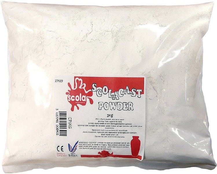 Plaster of Paris Moulding Powder White 1kg