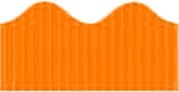 Orange Corrugated Border 5.7cm x 15m
