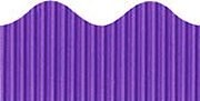 Purple Corrugated Border 5.7cm x 15m