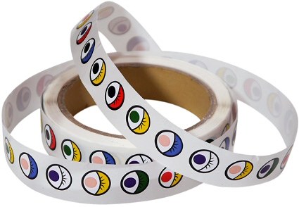 Adhesive Eye Stickers Assorted Coloures & Styles (1000 Stickers)