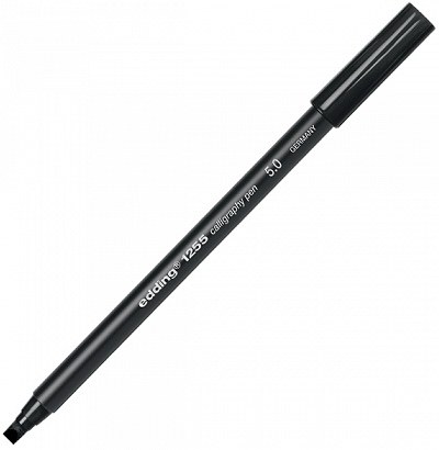 Edding Black Caligraphy Pen 5.0