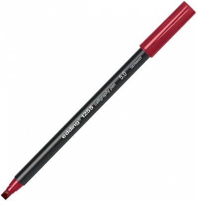 Edding Red Caligraphy Pen 5.0