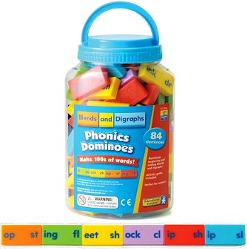 Phonics Dominoes Blends & Digraphs (Set 84)