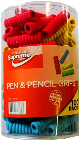 Soft Foam Pencil Grips (Tub 100)