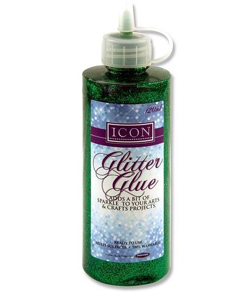 Green Glitter Glue 120gm