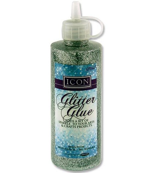 Silver Glitter Glue 120gm