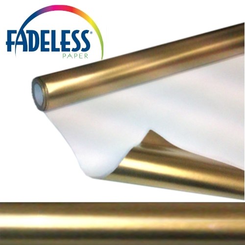 Metallic Gold Fadeless Backing Paper Roll 3.6m x 1.2m