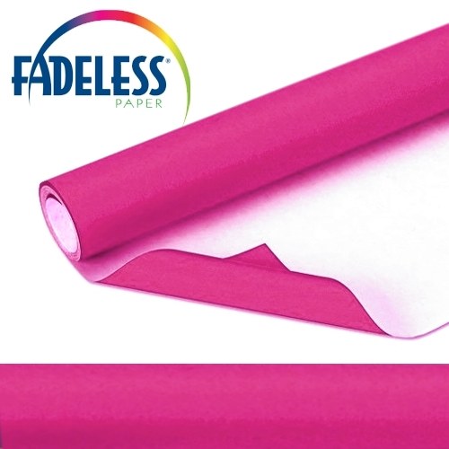 Magenta EXTRA LONG Fadeless Backing Paper Roll 15m x 1.2m