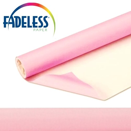 Pink EXTRA LONG Fadeless Backing Paper Roll 15m x 1.2m