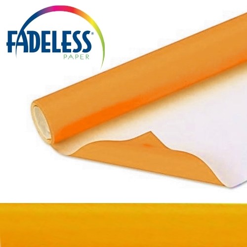 Orange Fadeless Backing Paper Roll 3.6m x 1.2m