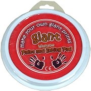 Giant Washable Paint & Ink Pad 5.75" Red