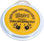Giant Washable Paint & Ink Pad 5.75" Yellow