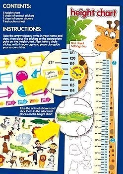 Height Chart & Stickers
