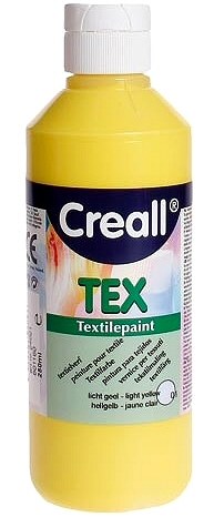 Yellow Fabric Paint 250ml