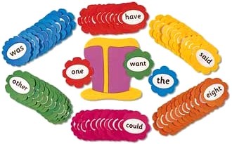 Jolly Phonics Tricky Word Wall Flowers